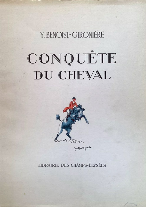 Couverture du livre "Conquête du cheval" de Benoist Gironière