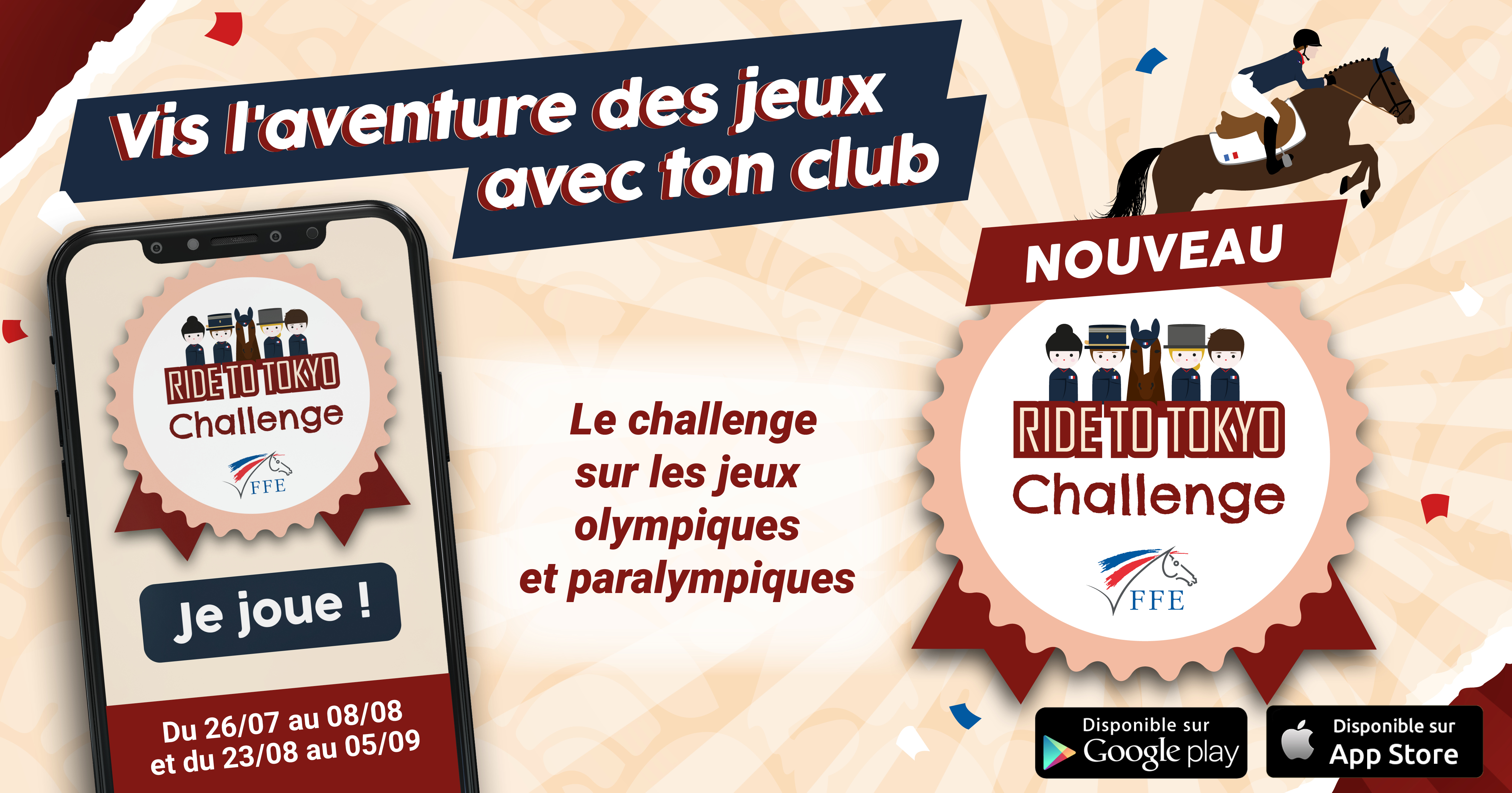 METTEZ-VOUS À L'HEURE OLYMPIQUE AVEC LE RIDE TO TOKYO CHALLENGE