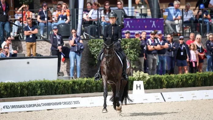 La France 10e par équipes aux championnats d’Europe de dressage Pauline Basquin et Sertorius de Rima Z*IFCE