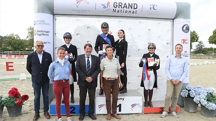 Podium Grand National de DRE 2025 Cluny