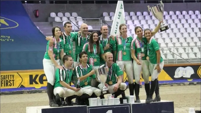 Horse-ball podium champions league 2025 crédit Junithi