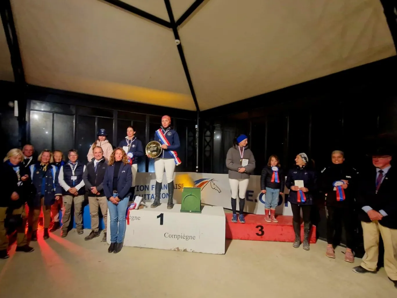 podium championnat de France endurance master 2025