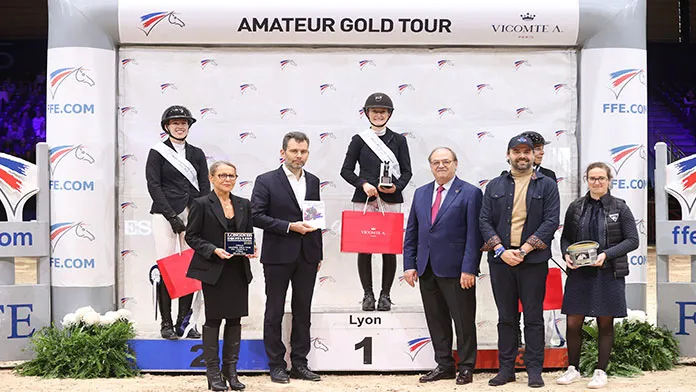 Podium de la Finale AGT FFE - Vicomte A. 2025