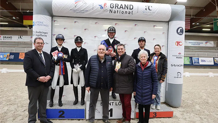 Podium Grand National de DRE 2025 Saint Lo