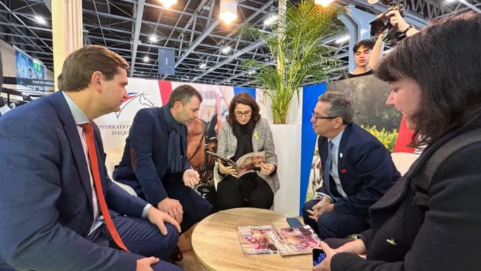 Salon du cheval de Paris 2025 Ministre des sports crédit FFE