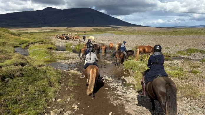 Randonnée en Islande Louise Hersent crédit collection privée