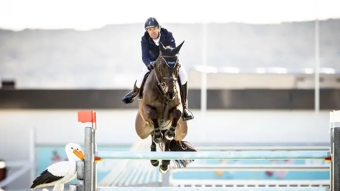 Victoire de Mathieu Billot et Heartlove de Pleville dans le Grand Prix 4* de Vejer (ESP)