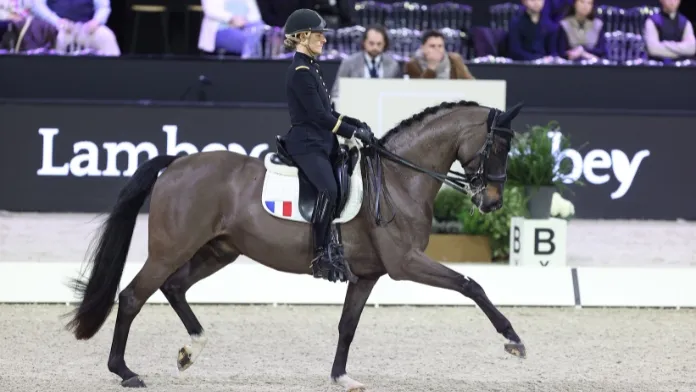 Pauline Basquin et Sertorius de Rima Z*IFCE ouvrent le nouveau CDI 4* de Bordeaux par une 2e place