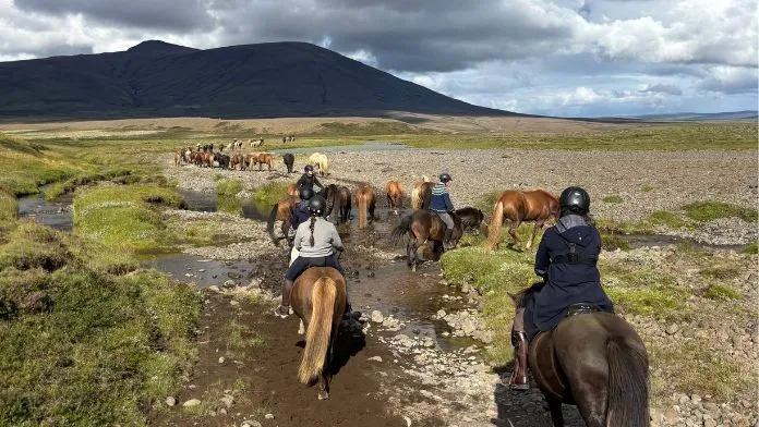 Randonnée en Islande Louise Hersent crédit collection privée