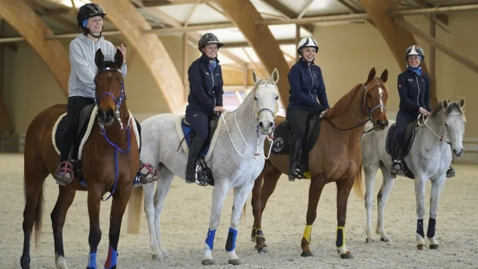 Équipe de France endurance Parc équestre fédéral FFE-CB