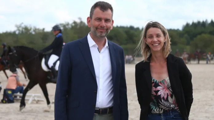 Amélie Le Fur et Brédéric Bouix crédit FFE-PSV