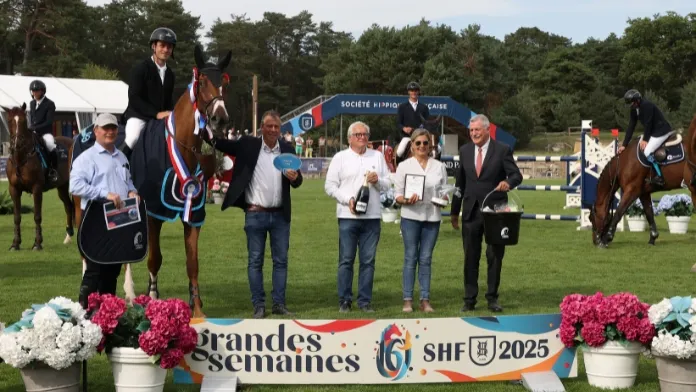Indigo de Nantuel au sommet chez les chevaux dans le championnat de France des 7 ans