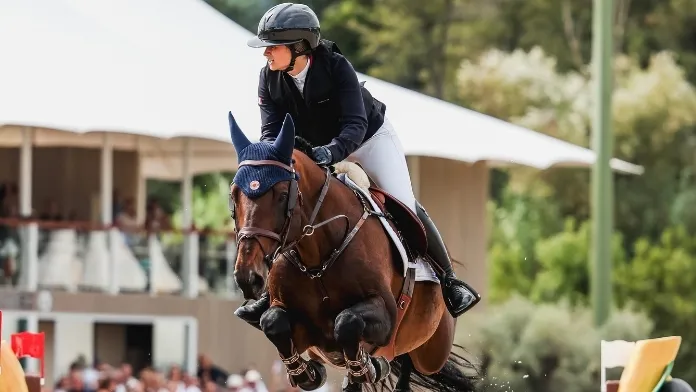 5e à Gassin, la France qualifiée pour la finale de la Ligue des nations Longines Jeanne Sadran Dexter de Kerglenn