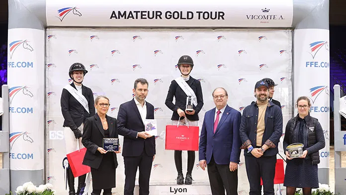 Podium de la Finale AGT FFE - Vicomte A. 2025