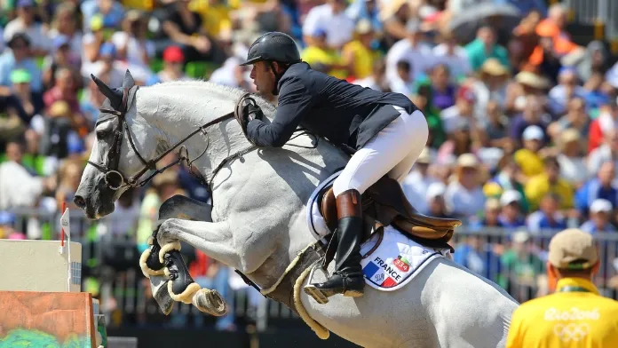 Philippe Rozier et Rahotep de Toscane, champions olympiques par équipes aux Jeux olympiques de Rio 2016