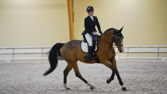 Masterclass para-dressage Ninon Forget et Folie du Val Dindrois crédit FFE-CB
