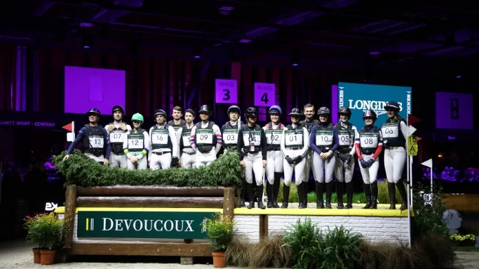 Benjamin Massié devant Quentin Faucheur dans le cross indoor de Bordeaux