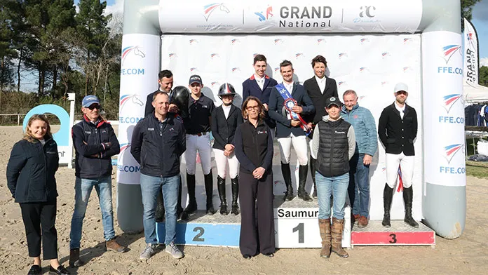 Podium Grand National de CCE 2026 Saumur